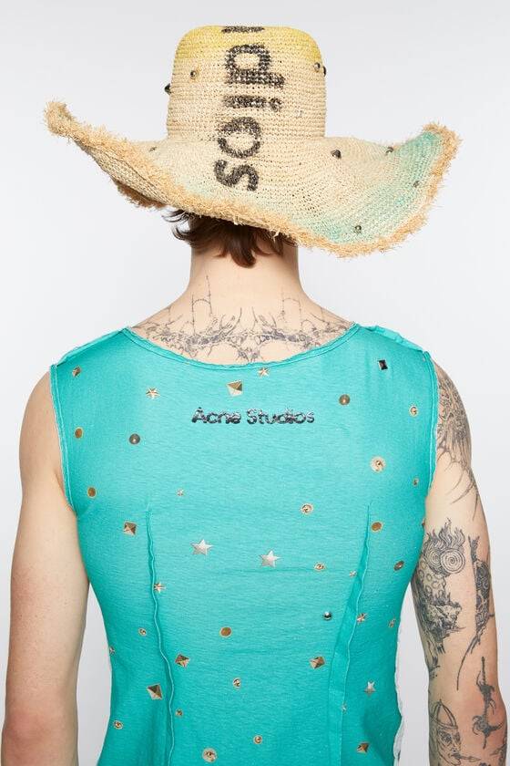 Acne Studios Bedrucktes Tanktop Heißer Verkauf