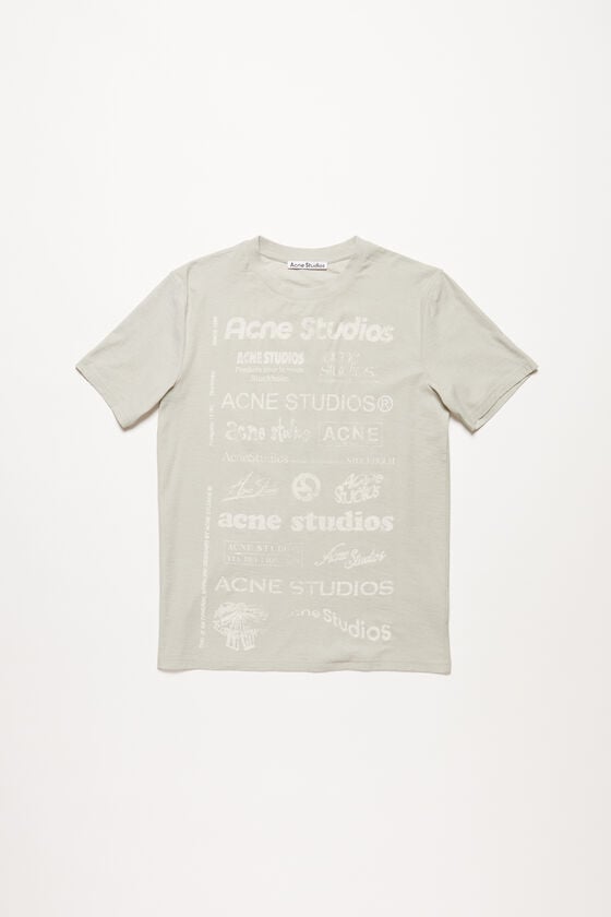 Acne Studios Logo-T-Shirt – lockere Passform Top Angebot