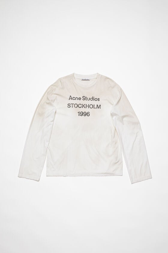 Acne Studios Logo-T-Shirt – lockere Passform Neuheiten