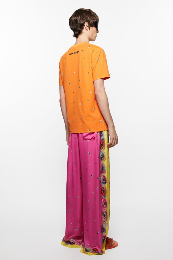 Acne Studios Bedrucktes T-Shirt Saisonale Angebote