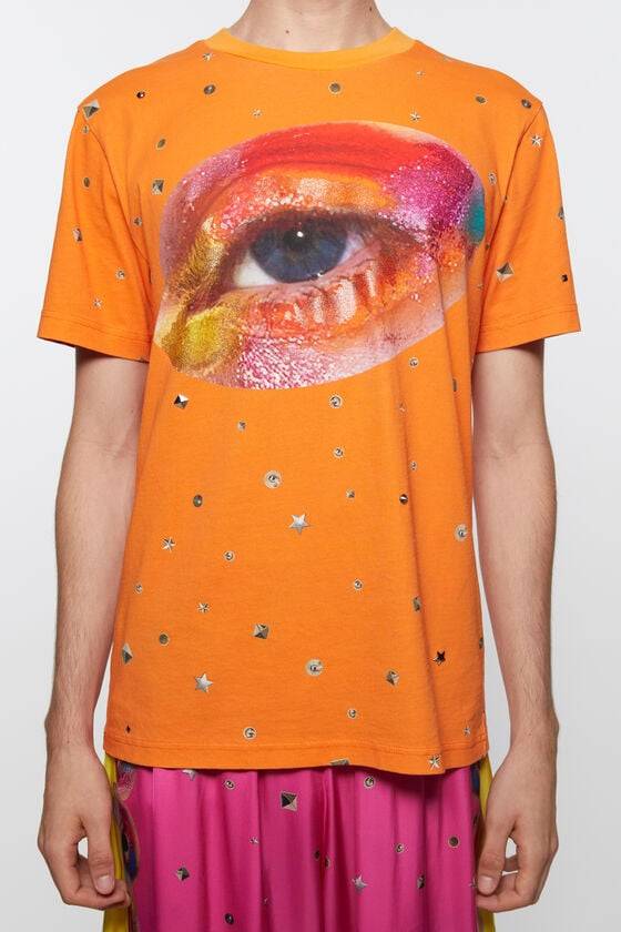 Acne Studios Bedrucktes T-Shirt Saisonale Angebote
