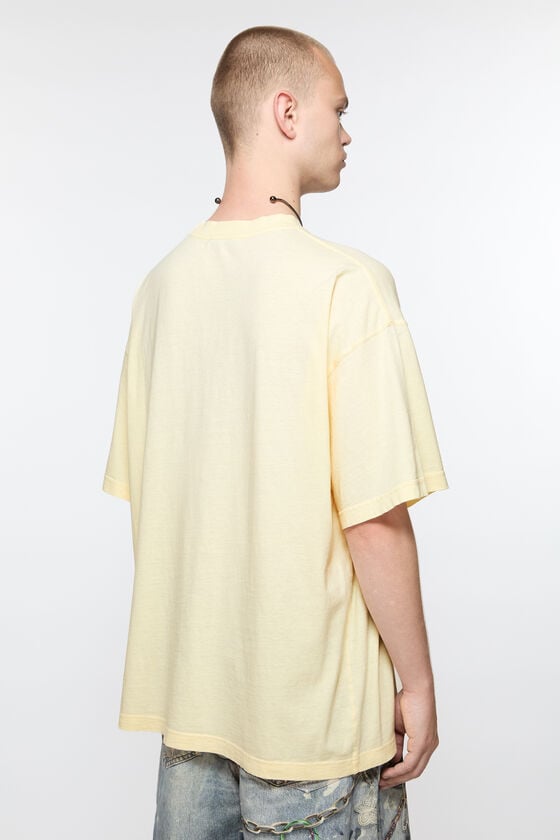 Acne Studios Verschwommenes Logo-T-Shirt - Entspannte Unisex-Passform Kauf eins, bekomm eins gratis
