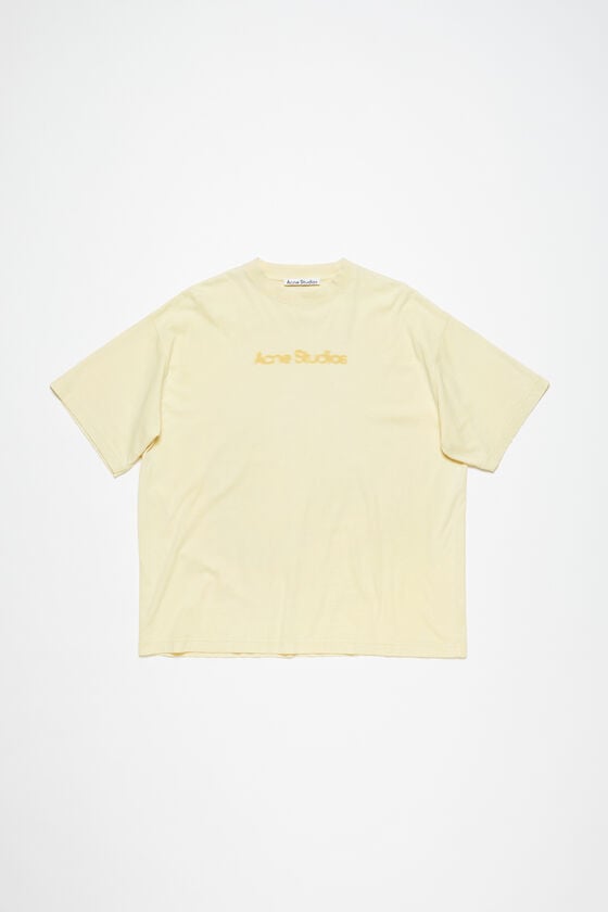 Acne Studios Verschwommenes Logo-T-Shirt - Entspannte Unisex-Passform Kauf eins, bekomm eins gratis