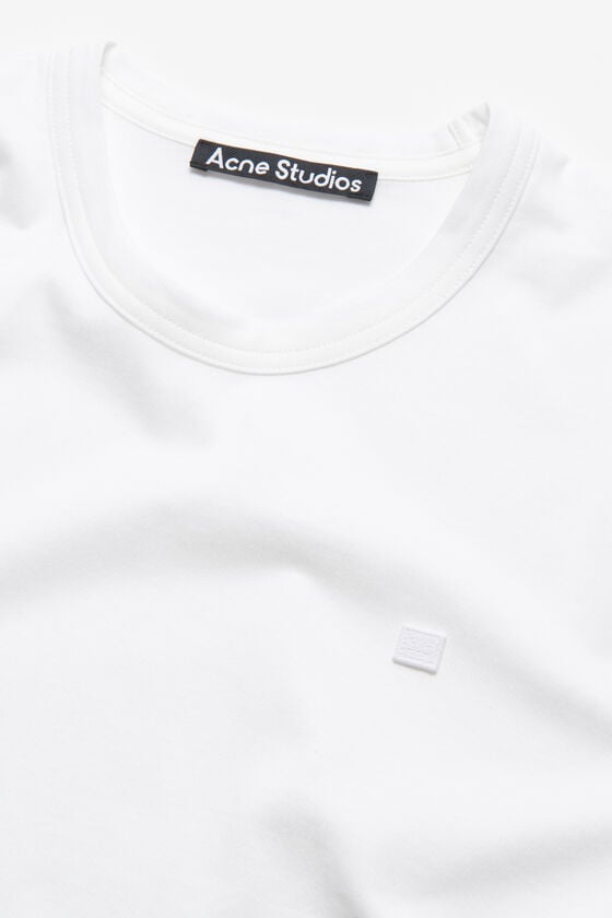 Acne Studios T-Shirt mit Rundhalsausschnitt - Normale Passform Unisex Letzte 2 Tage