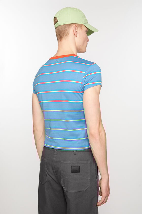 Acne Studios T-Shirt mit Rundhalsausschnitt - Taillierte Passform Unisex Letzter Tag