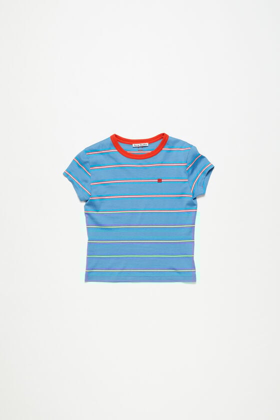 Acne Studios T-Shirt mit Rundhalsausschnitt - Taillierte Passform Unisex Letzter Tag