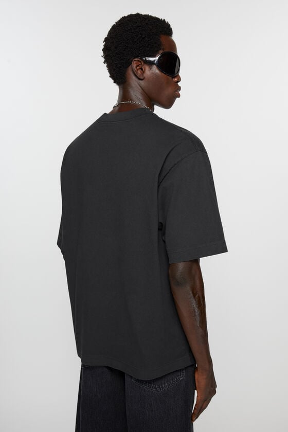Acne Studios Logo-T-Shirt Sonderangebot der Fabrik