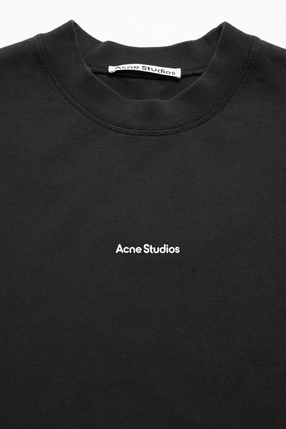 Acne Studios Logo-T-Shirt Sonderangebot der Fabrik