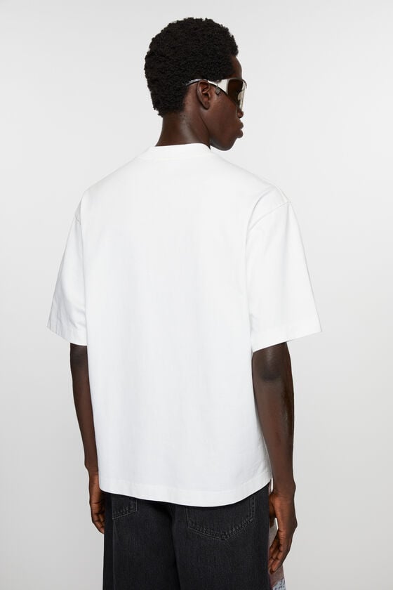Acne Studios Logo-T-Shirt Vierteljährliche Förderung
