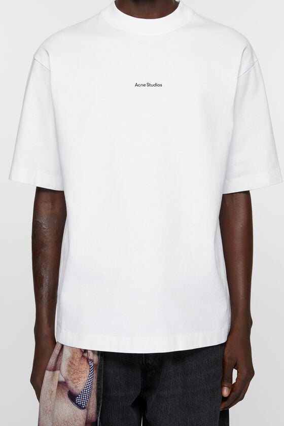 Acne Studios Logo-T-Shirt Vierteljährliche Förderung