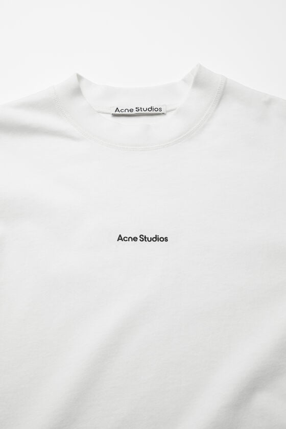 Acne Studios Logo-T-Shirt Vierteljährliche Förderung