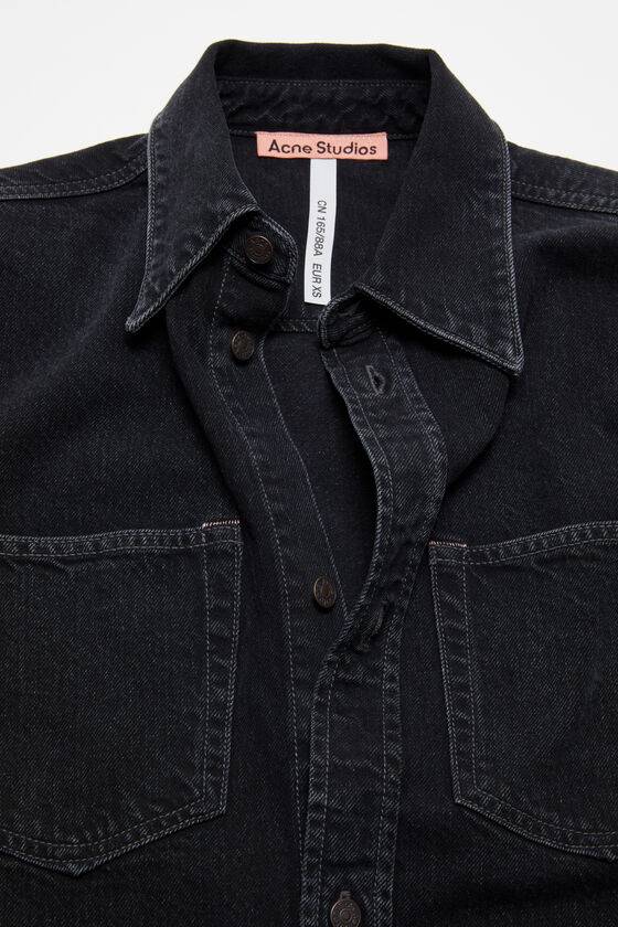 Acne Studios Jeanshemd mit Knopfleiste - Lockere Passform Riesige Rabatte