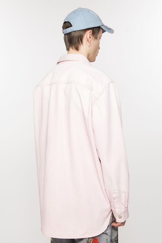 Acne Studios Jeanshemd mit Knopfleiste - Lockere Passform Clearance-Verkauf
