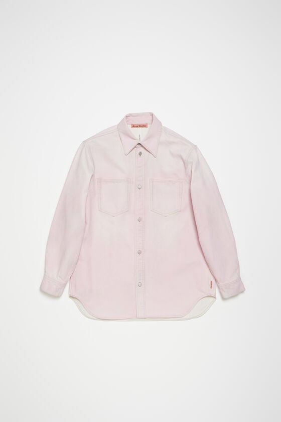 Acne Studios Jeanshemd mit Knopfleiste - Lockere Passform Clearance-Verkauf