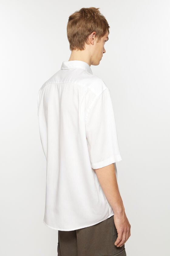 Acne Studios Gestreiftes Hemd mit Knopfleiste Fabrikladen