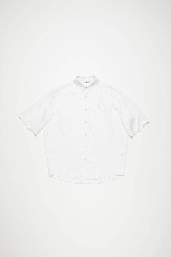 Acne Studios Gestreiftes Hemd mit Knopfleiste Fabrikladen