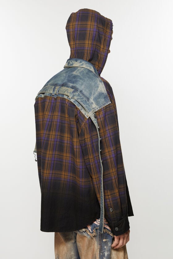 Acne Studios Hemd mit Kapuze und Knopfleiste zollfrei