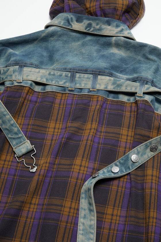 Acne Studios Hemd mit Kapuze und Knopfleiste zollfrei