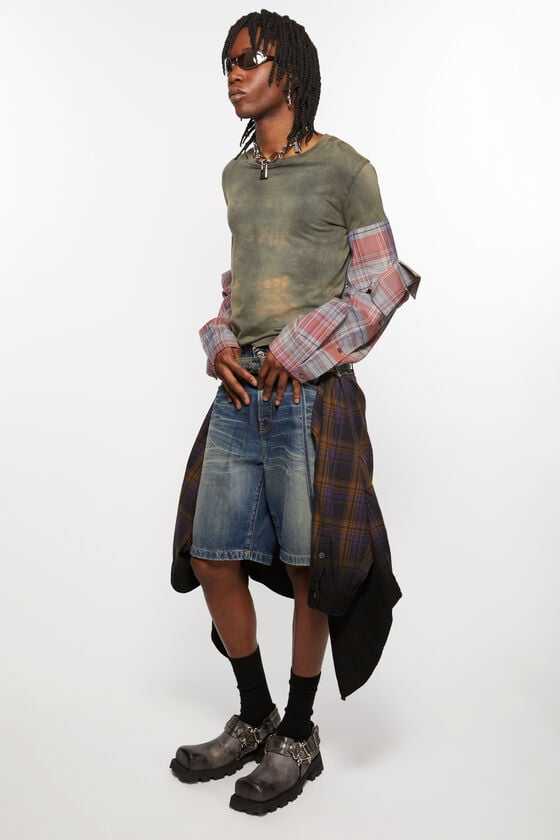 Acne Studios Hemd mit Kapuze und Knopfleiste zollfrei
