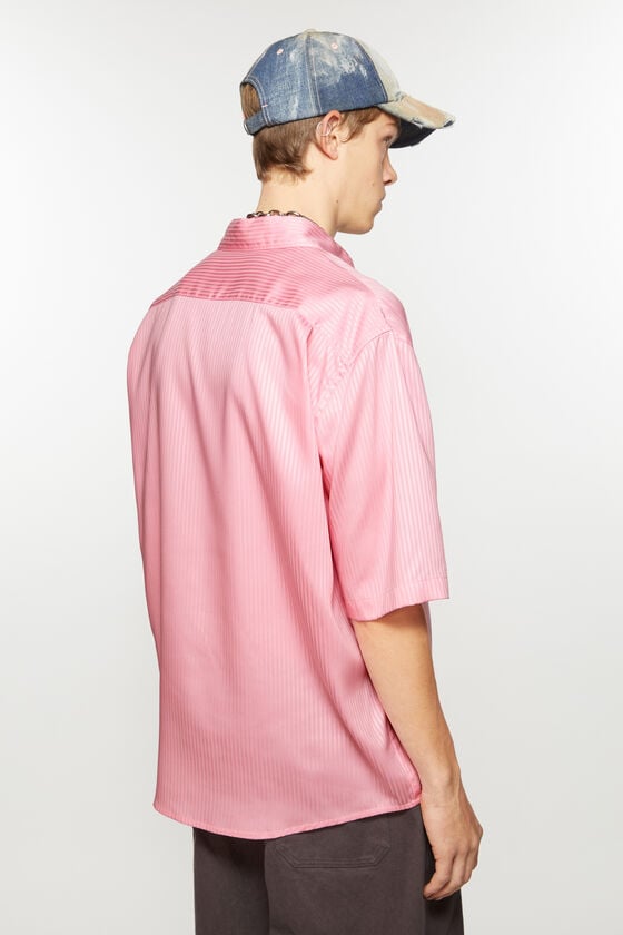 Acne Studios Gestreiftes Hemd mit Knopfleiste 50% Rabatt für begrenzte Zeit