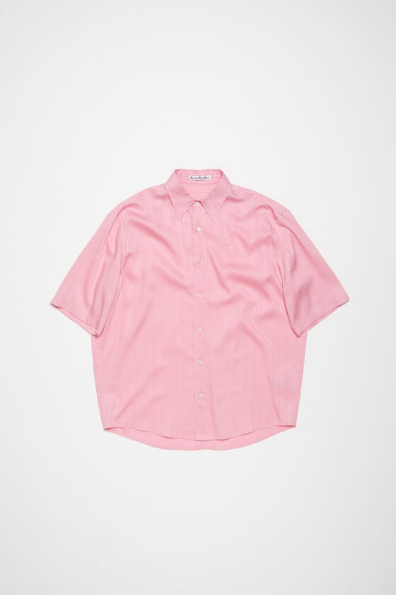 Acne Studios Gestreiftes Hemd mit Knopfleiste 50% Rabatt für begrenzte Zeit