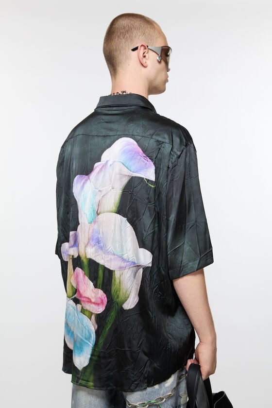 Acne Studios Bedrucktes Hemd mit Knopfleiste Rabatte dieses Monats