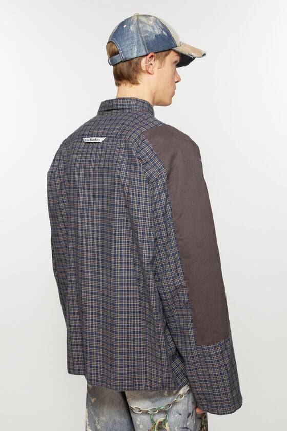 Acne Studios Kariertes Hemd mit Knöpfen Online