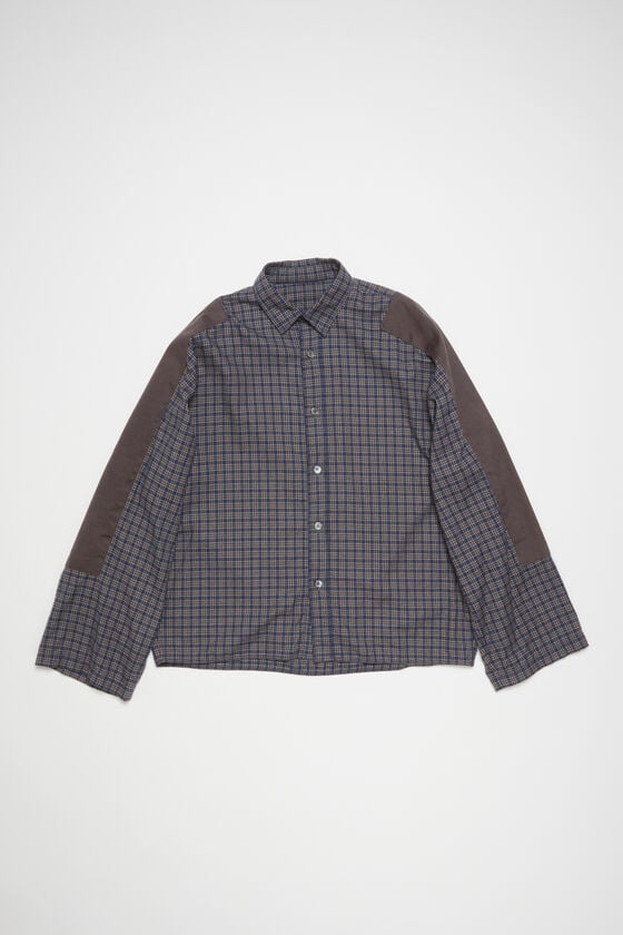 Acne Studios Kariertes Hemd mit Knöpfen Online