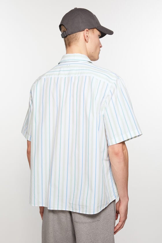 Acne Studios Gestreiftes Hemd mit Knopfleiste Unisex Outlet