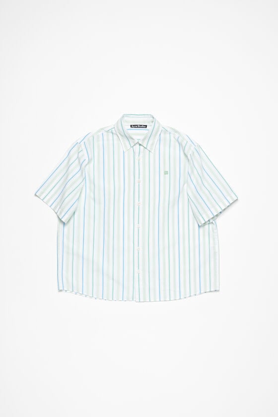 Acne Studios Gestreiftes Hemd mit Knopfleiste Unisex Outlet