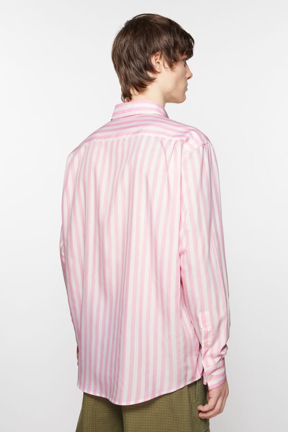 Acne Studios Gestreiftes Hemd mit Knopfleiste Schlussverkauf