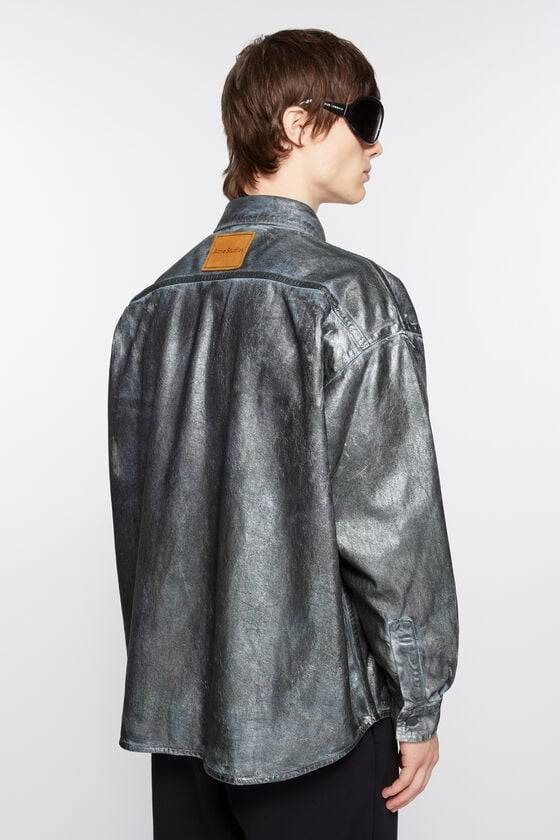 Acne Studios Jeanshemd – entspannte Passform Kostenloser Versand