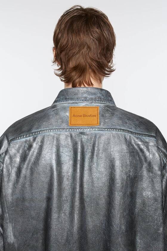 Acne Studios Jeanshemd – entspannte Passform Kostenloser Versand