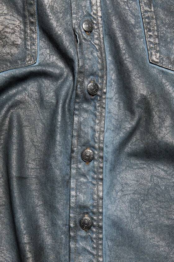 Acne Studios Jeanshemd – entspannte Passform Kostenloser Versand