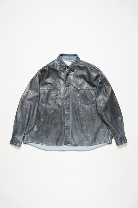 Acne Studios Jeanshemd – entspannte Passform Kostenloser Versand