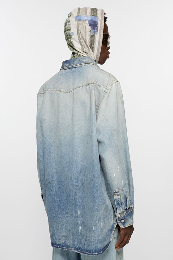 Acne Studios Jeanshemd – entspannte Passform Limitierter Zeitrabatt