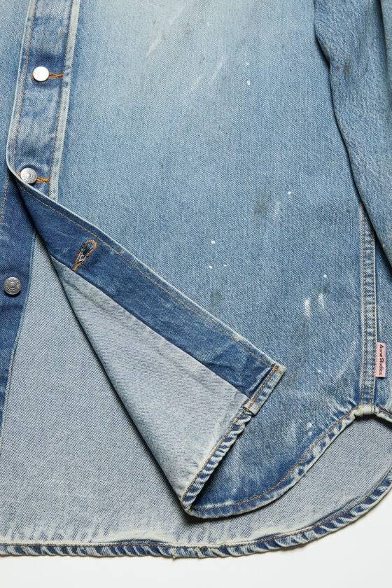 Acne Studios Jeanshemd – entspannte Passform Limitierter Zeitrabatt