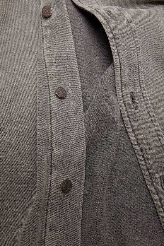 Acne Studios Jeanshemd in lockerer Passform Fabrik Onlineshop