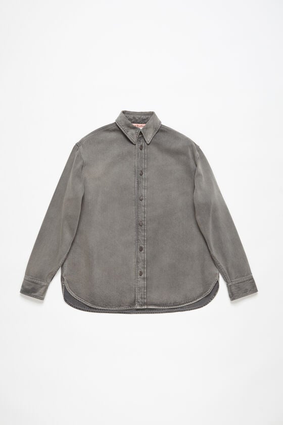Acne Studios Jeanshemd in lockerer Passform Fabrik Onlineshop
