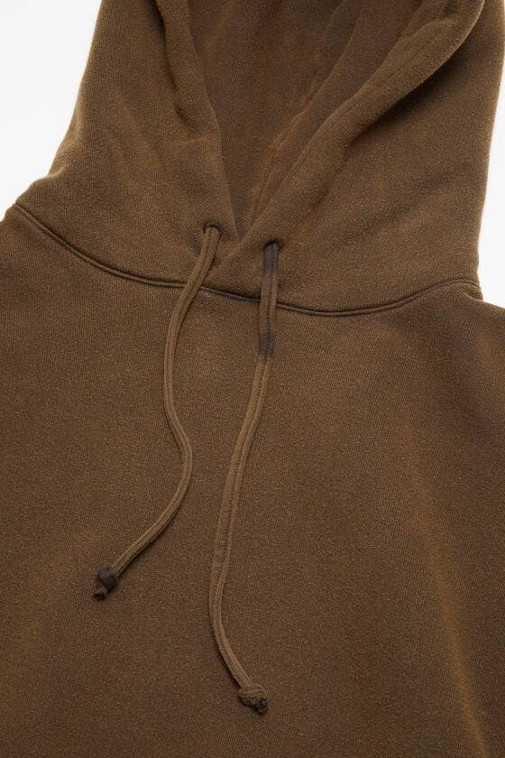 Acne Studios Sweatshirt mit Kapuze und Logoaufnäher Online Shopping
