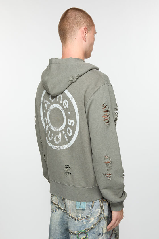 Acne Studios Hooded zipper sweater Saisonschlussverkauf