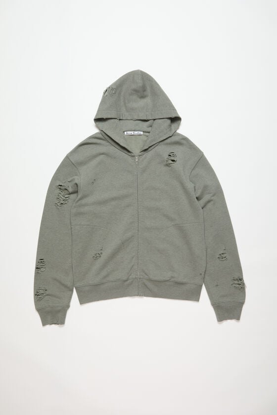 Acne Studios Hooded zipper sweater Saisonschlussverkauf