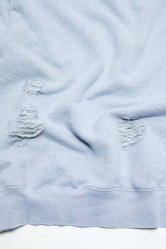 Acne Studios Pullover mit Logoprint im Used-Look Weihnachtsangebot