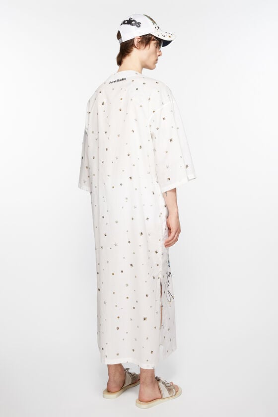 Acne Studios Bedrucktes Kleid Große Rabatte