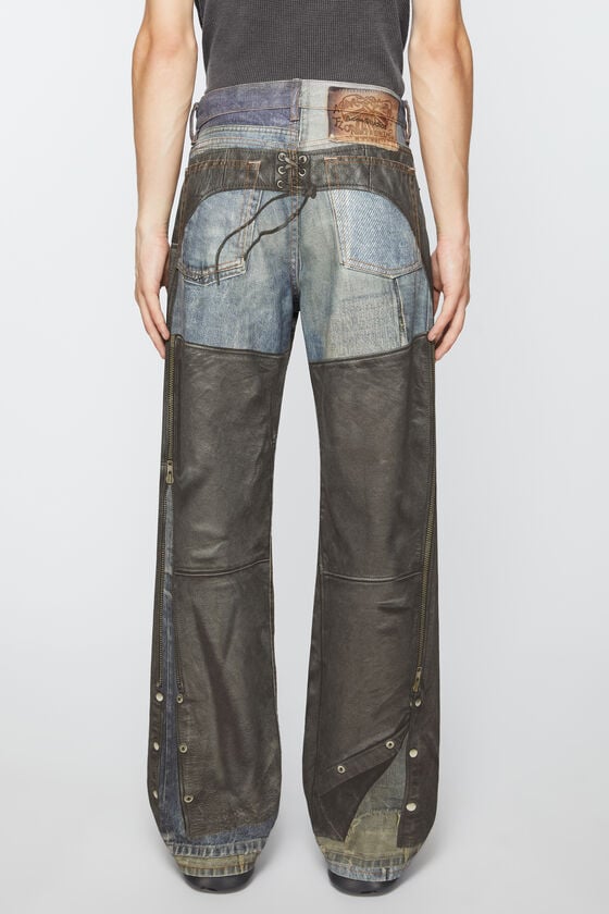 Acne Studios Bedruckte Hose Discount Store für neue Produkte