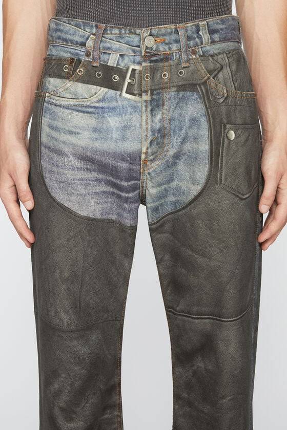 Acne Studios Bedruckte Hose Discount Store für neue Produkte