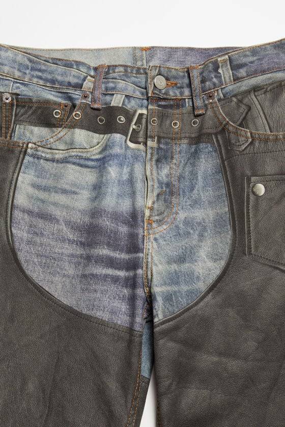 Acne Studios Bedruckte Hose Discount Store für neue Produkte