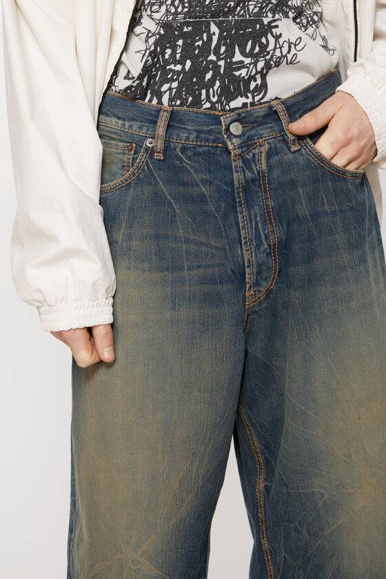 Acne Studios Jeansshorts - lockere Passform Fabrikpreis