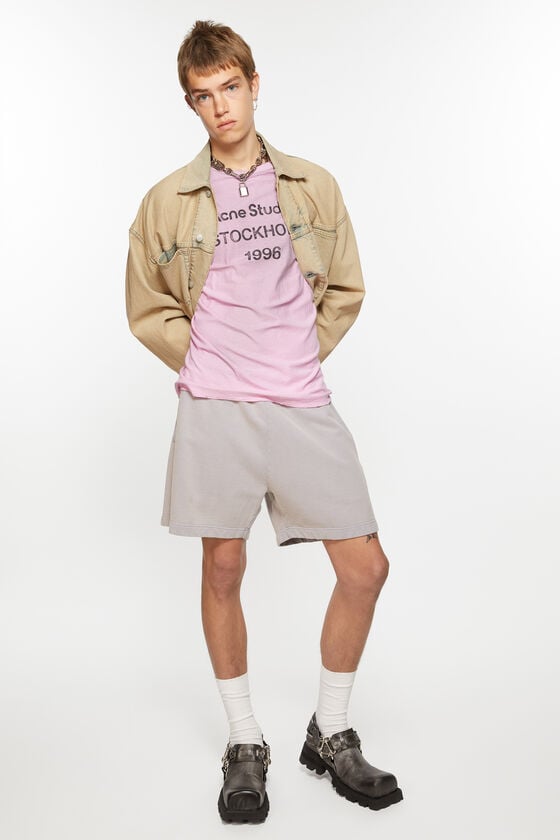 Acne Studios Baumwollshorts Sonderangebot