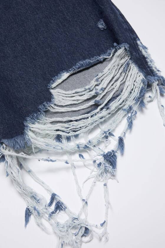 Acne Studios Distressed Denim Shorts - Super Baggy Fit Großer Ausverkauf